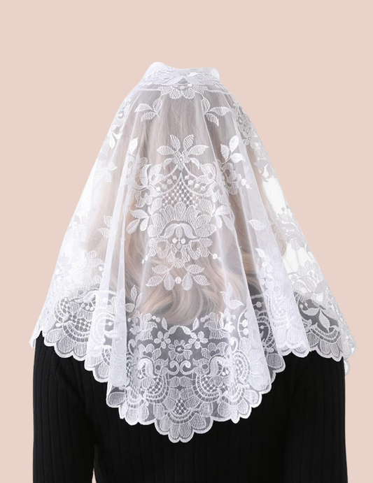 "Flos Caeli" Mantilla Veil