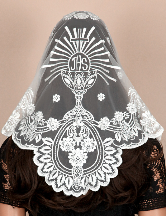 "Corpus Christi" Mantilla Veil