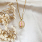 "Mary" Necklace – Rose Pink