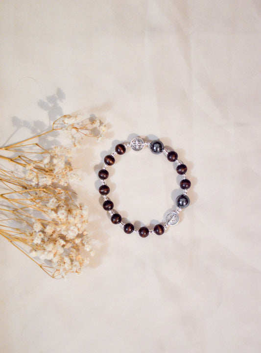 Saint Benedict Rosary Bracelet