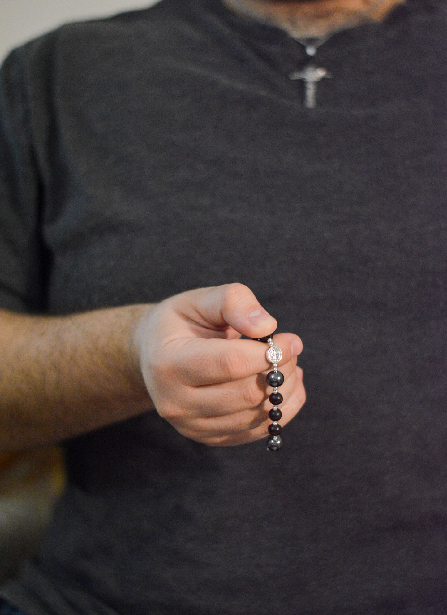 Saint Benedict Rosary Bracelet