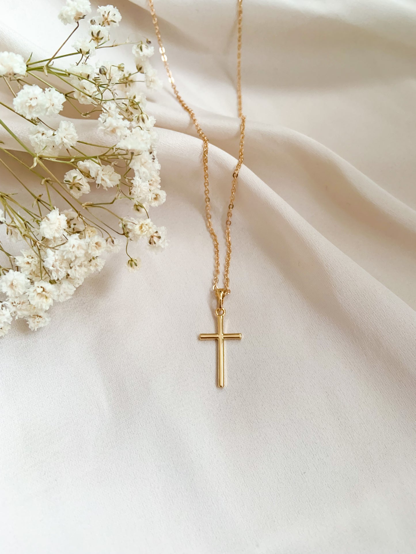 Simple Cross Necklace