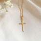 Simple Cross Necklace