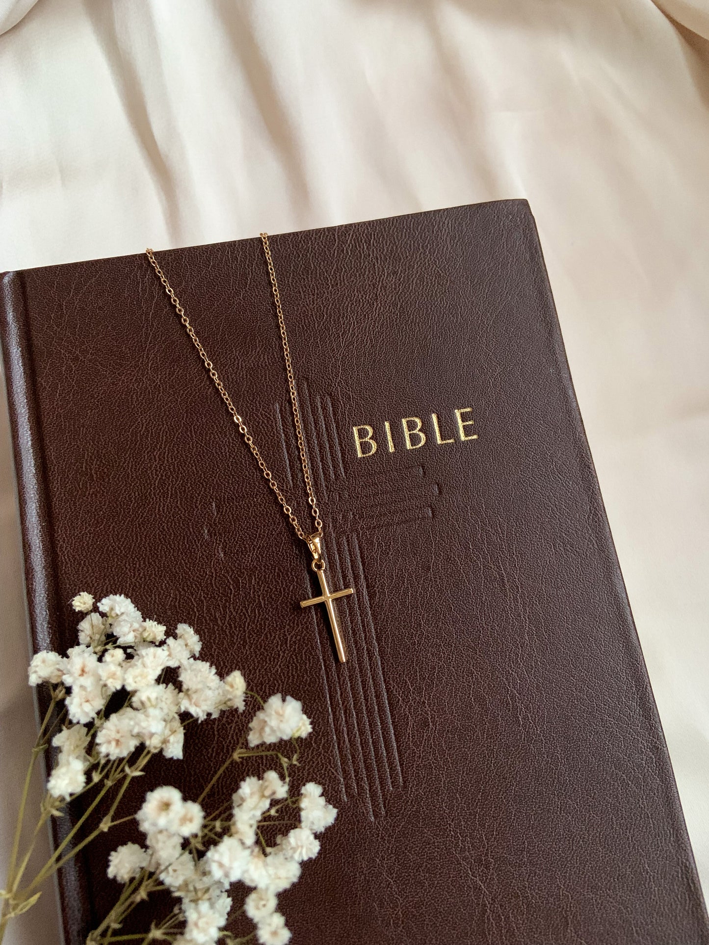 Simple Cross Necklace