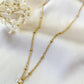 "Mercy" Gold Plated Necklace