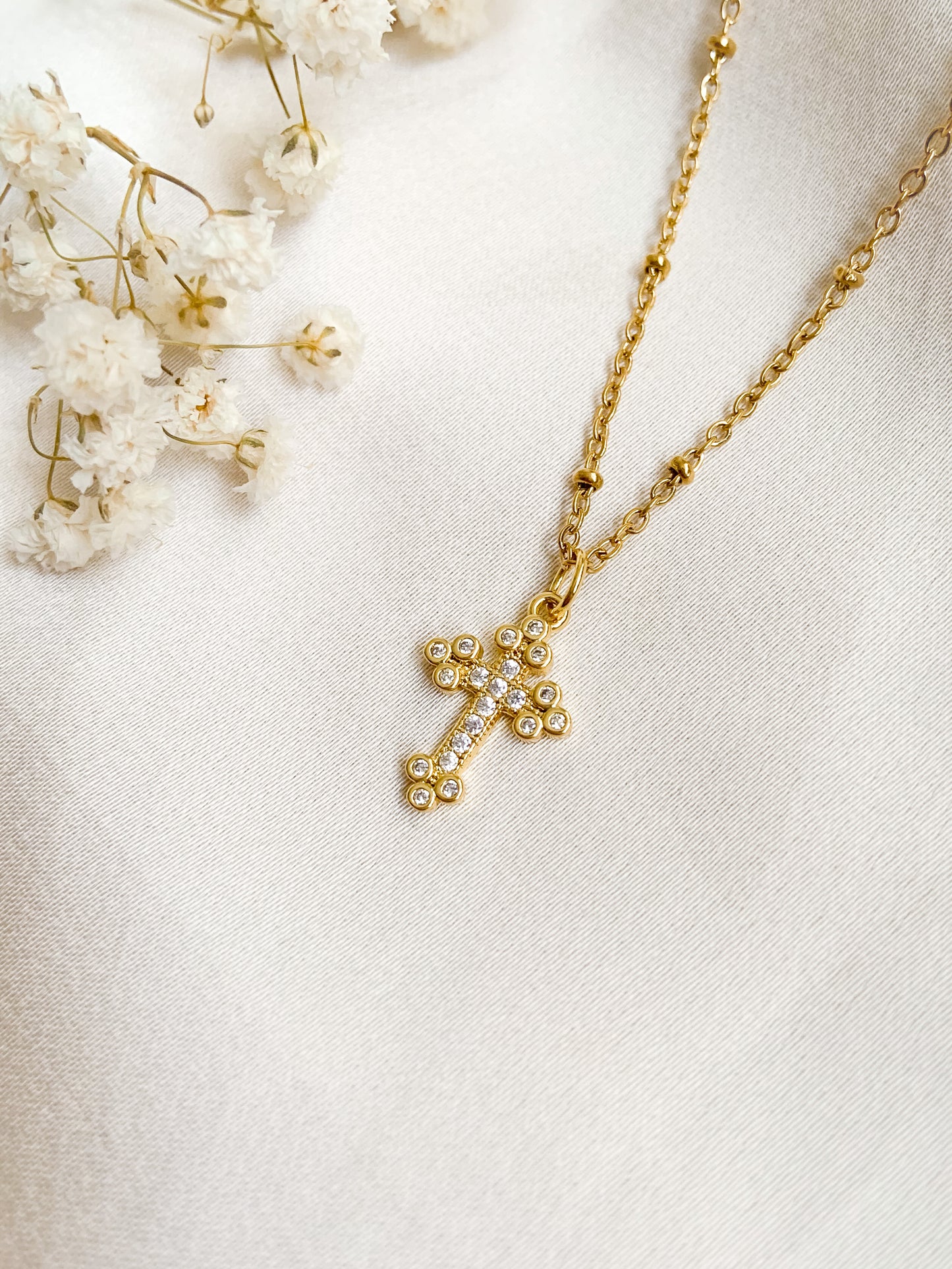 "Mercy" Gold Plated Necklace