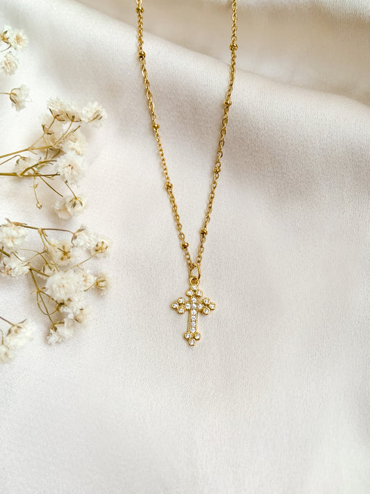 "Mercy" Gold Plated Necklace